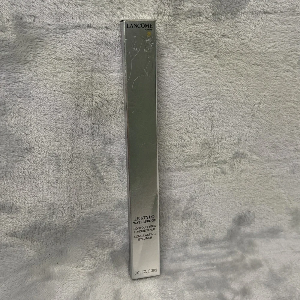 Lancome‎ Le Stylo Waterproof Eyeliner Noir Black Smudge End NIB Discontinued